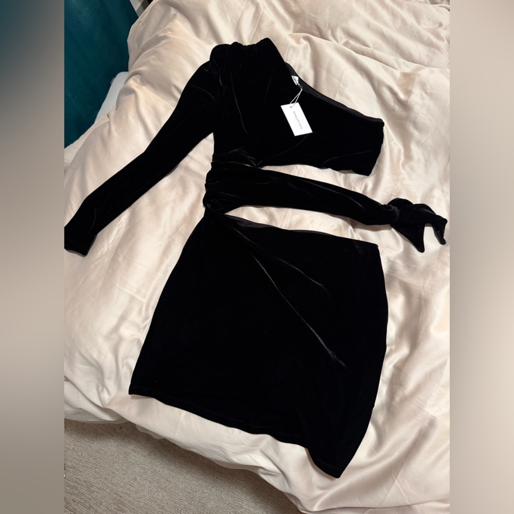 Lovers + Friends Black Mini Dress